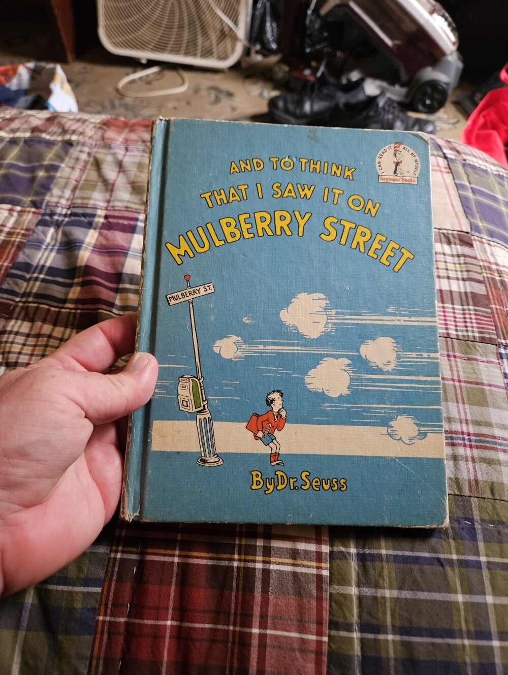 Dr. Seuss And To Think That I Saw It On Mulberry Street 1937 Book Club Edition